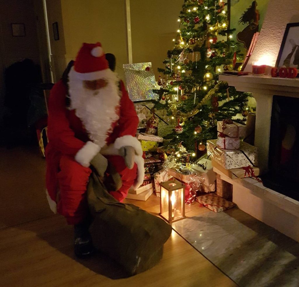 Tomten och paket